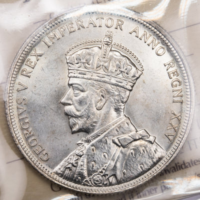 SOLD Canada 1935 $1 Silver Dollar Coin - ICCS MS-65
