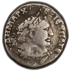 SOLD Ancient Rome Provincial Trajan AD 114 Tyre Tetradrachm Silver Coin Prieur #1518