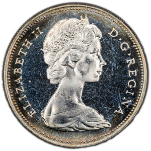 SOLD Canada 1966 LB $1 Silver Dollar Coin - PL Proof-Like Strike