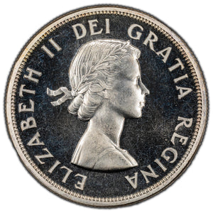SOLD Canada 1959 $1 Silver Dollar Coin - PL Proof-Like Strike