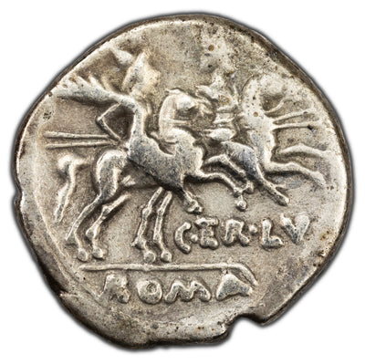 SOLD Ancient Rome Republic 147 BC Terentia Denarius Silver Coin BMCRR #775 Sear #93