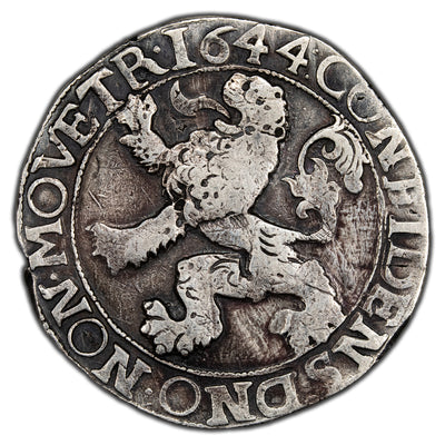 SOLD Netherlands Gelderland 1644 Daalder Silver Coin KM #15.2