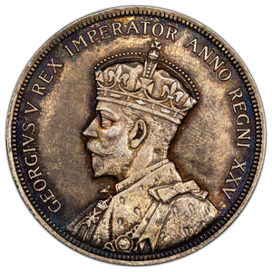 SOLD Canada 1935 $1 Silver Dollar Coin - First Year of Issue - EF/AU