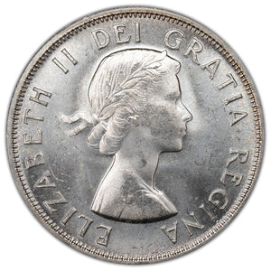 SOLD Canada 1955 50 Cents Half Dollar Coin - MS-63