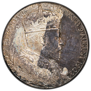 Great Britain 1902 Coronation Silver Medal 31mm