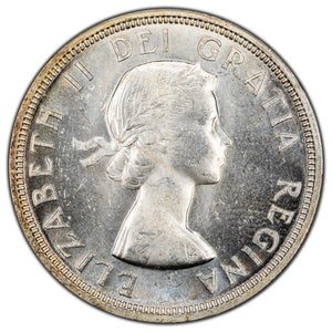 SOLD Canada 1954 $1 Silver Dollar Coin - UNC