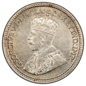SOLD Canada 1915 5 Cents Silver Coin - Better Date!