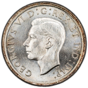 SOLD Canada 1939 $1 Silver Dollar Coin - UNC+