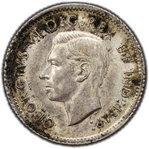 SOLD Canada 1938 10 Cents Dime Silver Coin