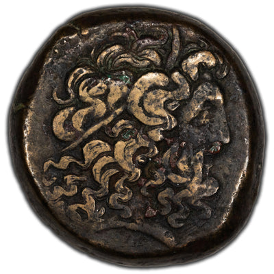 SOLD Ancient Greece c.219-204 BC Ptolemy Diobol SNG Copenhagen #114