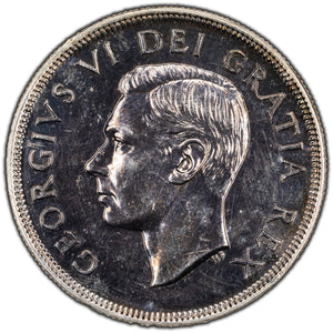 SOLD Canada 1949 $1 Silver Dollar Coin - Polished