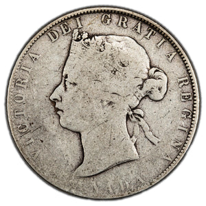 SOLD Canada 1871 50 Cents Half Dollar Silver Coin