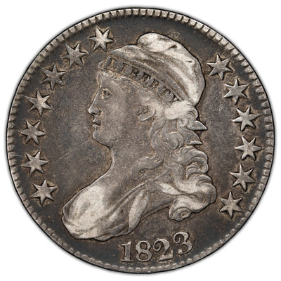 SOLD United States 1823 Normal 3 50 Cents Capped Bust Half Dollar Silver Coin