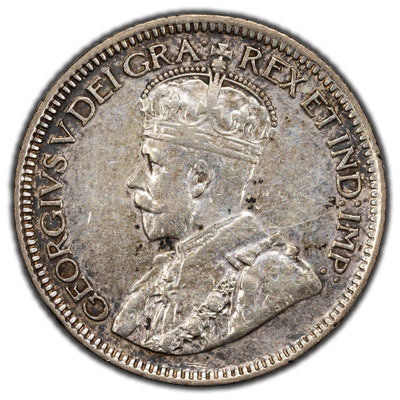 SOLD Canada 1929 10 Cents Dime Silver Coin - Cleaned