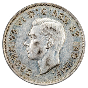 SOLD Canada 1944 50 Cents Half Dollar Coin - EF-45
