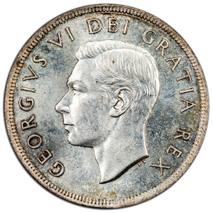 SOLD Canada 1949 $1 Silver Dollar Coin - Uncirculated
