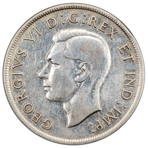 SOLD Canada 1937 $1 Silver Dollar Coin - Circulated
