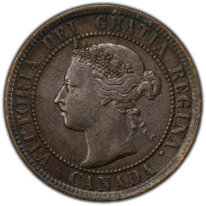 SOLD Canada 1895 1 Large Cent Coin - VF+