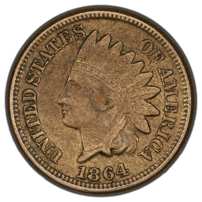 United States 1864 1 Cent Indian Head Penny Coin