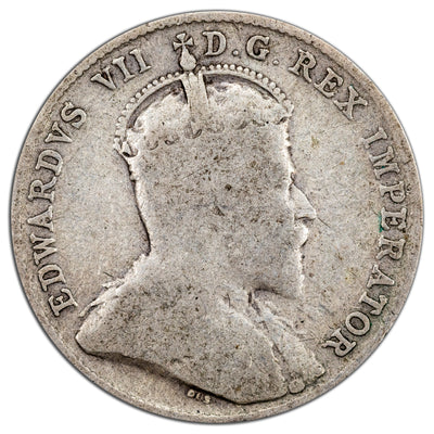 Canada 1905 10 Cents Dime Silver Coin - G-4