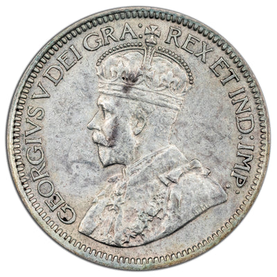 Canada 1931 10 Cents Dime Silver Coin - EF-40