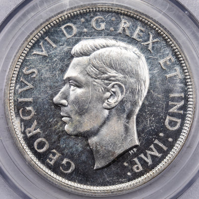 SOLD Canada 1947 Maple Leaf $1 Silver Dollar Coin - PCGS MS-62