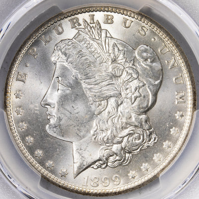 SOLD United States 1899-O $1 Morgan Silver Dollar Coin - PCGS MS-64