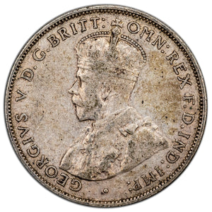 SOLD Australia 1935 One Florin Silver Coin