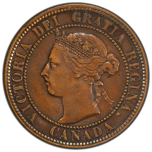 SOLD Canada 1900 1 Large Cent Coin - Cleaned