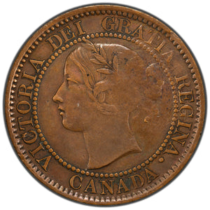 SOLD Canada 1858 1 Large Cent Coin - First Year of Issue!