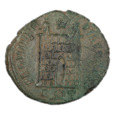 Ancient Rome AD 326 Constantine II AE Nummus Coin RIC #289 2.45g