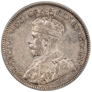 SOLD Canada 1918 25 Cents Quarter Silver Coin - VF+ (cleaned)