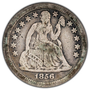 SOLD United States 1856 10 Cents Seated Liberty Dime Silver Coin