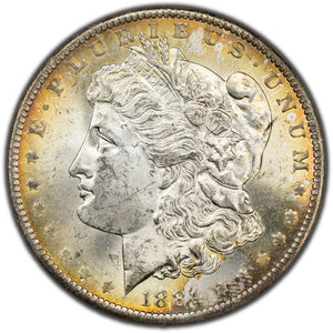 SOLD United States 1884-O $1 Morgan Silver Dollar Coin - Uncirculated+