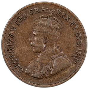SOLD Canada 1926 1 Small Cent Coin - F-15