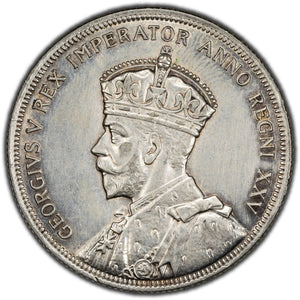 SOLD Canada 1935 $1 Silver Dollar Coin - First Year of Issue - Cleaned