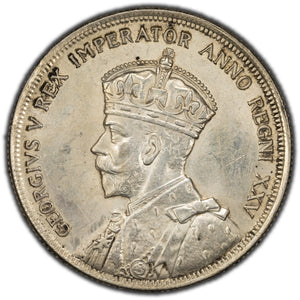 SOLD Canada 1935 SWL $1 Silver Dollar Coin - First Year of Issue - AU