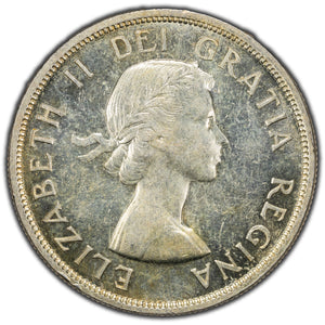 SOLD Canada 1956 $1 Silver Dollar Coin - AU