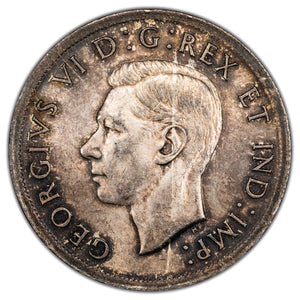 SOLD Canada 1939 $1 Silver Dollar Coin - Parliament Building - UNC+