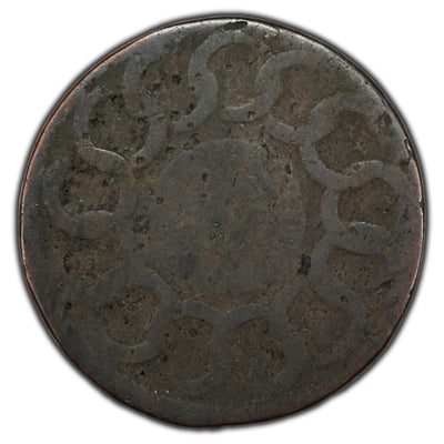 SOLD United States 1787 Fugio Cent Colonial Copper Coin