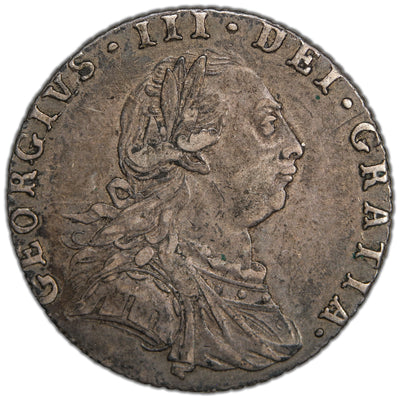 Great Britain 1787 6d Sixpence Silver Coin