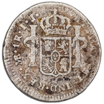 Peru 1788 1 Real Silver Coin KM #75a
