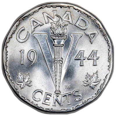 Canada 1944 5 Cents Victory Coin - MS-64
