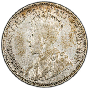 SOLD Canada 1933 25 Cents Quarter Silver Coin - VF