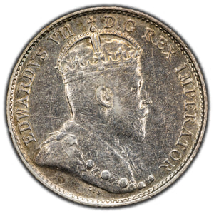 SOLD Canada 1904 5 Cents Silver Coin - Cleaned