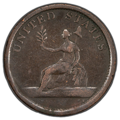 SOLD Untied States 1783 Large Bust Washington & Independence Token Baker-4