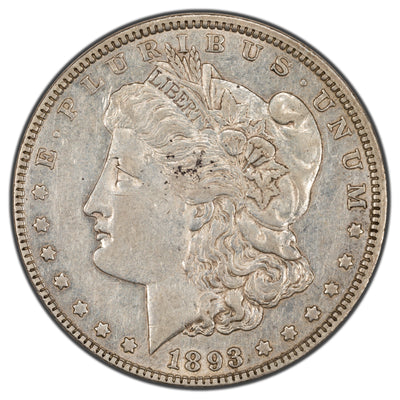 SOLD United States 1893 $1 Morgan Silver Dollar Coin