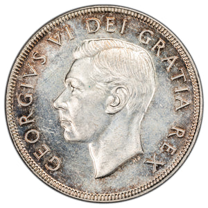 SOLD Canada 1951 $1 Silver Dollar Coin - MS-63