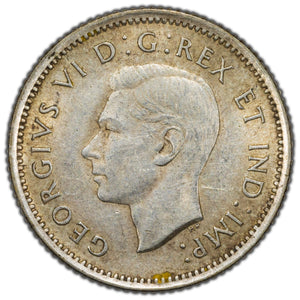 SOLD Canada 1937 10 Cents Dime Silver Coin