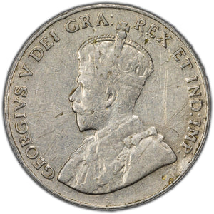 SOLD Canada 1926 Far 6 5 Cents Nickel Coin - Scratched